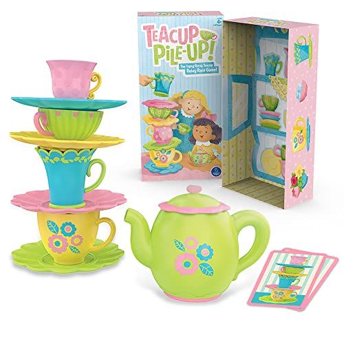 Learning Resources Educational Insights Theekopje Opstapeling Relais Spel, Veelkleurig