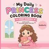 Princess Cozy Kawaii Coloring Book