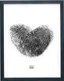 Deknudt Frames Fotolijst - Blauw met zilverbies - S41VK6 - 40x60 cm