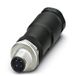 Phoenix Contact 1404415 M12 Noir, Acier inoxydable Connecteur de câble