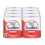 Scottex Jumbo keukendoeken, 8 rollen