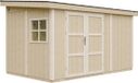 Timbela M939 - LP SmartSide Tuinhuis op houtbasis - 8,68 m² - 248x412xH231 cm - met vloer