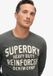 Superdry - Haut de travail à manches longues et appliqué - Homme - Hauts - XXL - Noir vintage - Coton