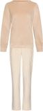 Pastunette - Softness - Pyjama - Velours Fleece - Beige - Maat 40