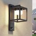 Lucande Timio buitenwandlamp, downlight, sensor, GX53, IP44