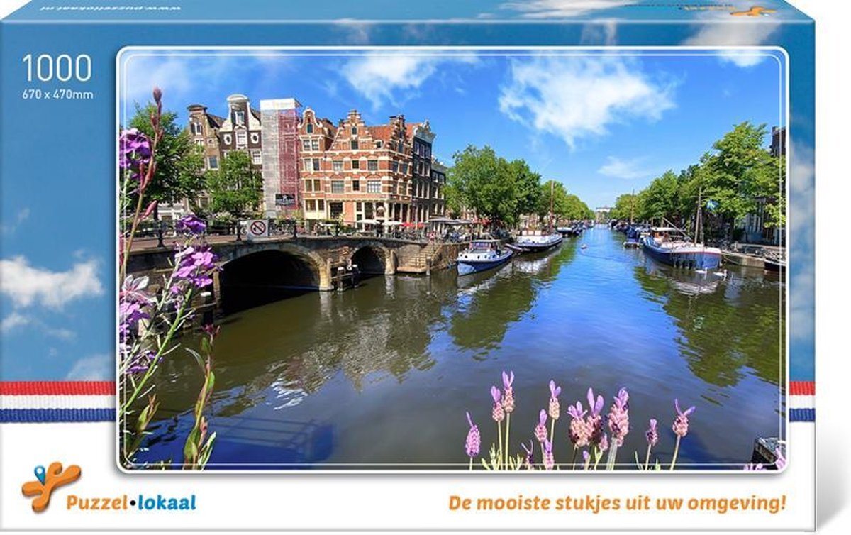 Puzzellokaal Puzzels - Amsterdam - Brouwersgracht - Legpuzzel - 1000 stukjes