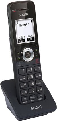 Snom M10 Office Handset DECT-telefoon Nummerherkenning Zwart