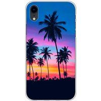 1001 coques Apple iPhone XR Palmiers colores bedrukt siliconen hoesje