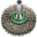 Klingspor BRS 600 W Brosse ronde pour mouton 600 W, 50 x 9 x 6 mm 0,3 acier inoxydable BRS 600 W 358359 10 pc(s)