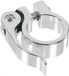 ERGOTEC Zadelpenklem Scq-030 Met Snelspanner 34,9 Mm Zilver