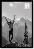 HAES deco Kunststof fotolijst 20x30 zwart Easy Frame