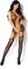 Obsessive Jagueria Crotchless Teddy Zwart 6XL/7XL
