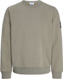 JACK & JONES JJCLEVELAND SWEAT CREW NECK LN Heren Sweatshirt - Vetiver - S