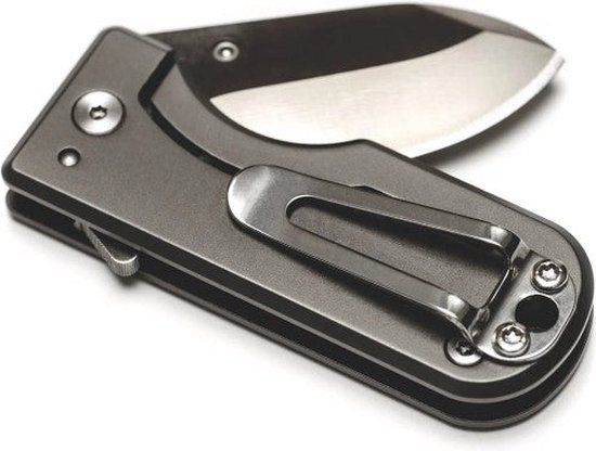 WESN Microblade 9.5 Cm Opvouwbaar Zakmes - Od Green G10 X Titanium - Wit