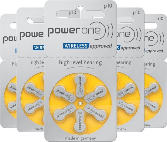 Varta Power One P10 / PR70 Hoorbatterijen - 60 stuks