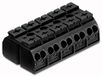 WAGO 862-505/996-002 4-draads apparaataansluitklem, zwart (verpakking van 2)