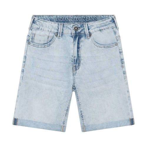 Indian Blue Jeans denim regular waist short light blue denim