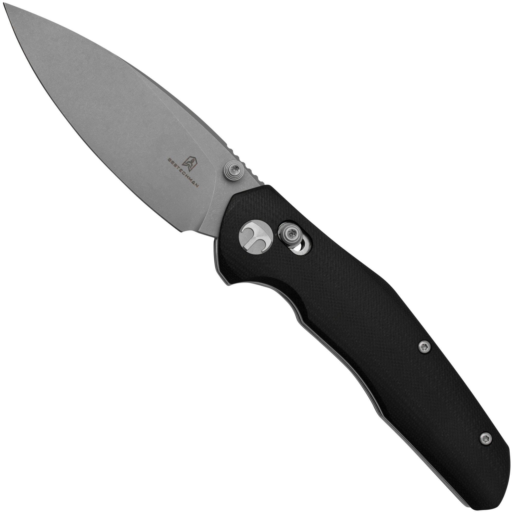 Bestech Bestechman Ronan BMK02D Black G10, Stonewashed, zakmes