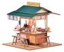 Maison de poupée en kit - Mini maison - Style japonais - 20 x 19 x 19 cm - Avec lumière LED