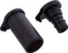 InLine DL4 Dust Cover for male and female connector, silicone, 2-parts, black 10 pcs set