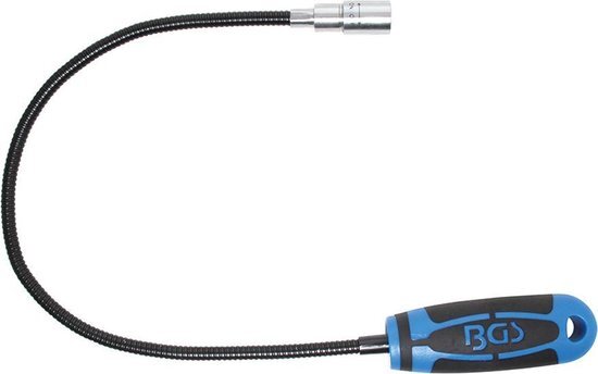 Bgs Pick-up tool/ magneethulp flexibel 600mm 1 5Kg met LED licht 3187