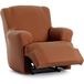 ECOMMERC3 Bi-elastische stoelhoes met voeteneinden, eendelig, overtrek voor banken en voeten, relax, kleur ketel, aanpasbaar, schuimhouder