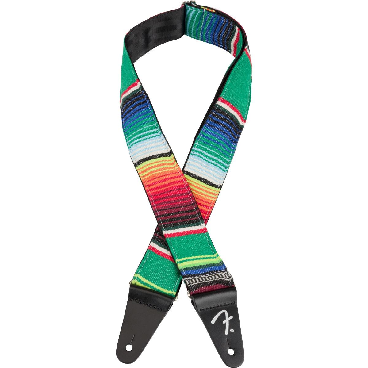 Fender Serape Strap Green Multi