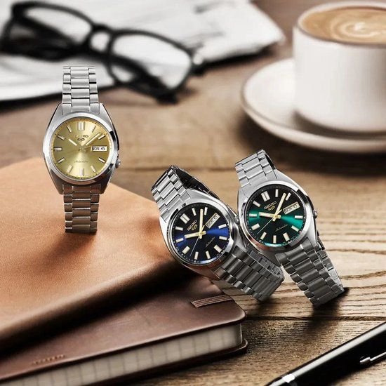 Seiko 5 Sports SRPL57K1 Mannen Polshorloge Groen