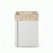Saniclass Chaci Ensemble de meubles de toilette - 40x65cm - 1 porte - 1 trou de robinet - droite - lavabo terrazzo - blanc mat