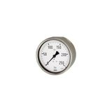 RIEGLER 102060-604 manometer, robuuste uitf., G 1/2 achter excentr., 0-4,0 bar, Ø 100, 1 st.