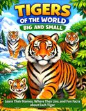 TIGERS OF THE WORLD BIG AND SMALL: Learn Their Names, Where They Live, and Fun Facts about Each Tiger