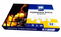 PSB - Universele Parafine Aanmaakblokjes - 32 Stuks - Wit