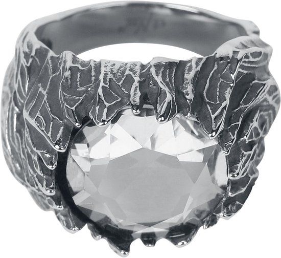 etNox hard and heavy etNox Eiszeit Unisex Ring - Zilverkleurig - 59