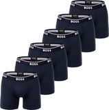 BOSS BoxerBr 3P Power Set van 6 - Bleu foncé - Taille L