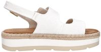 TOMS Giana Sandalen Plat - Wit - Maat 37