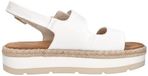 TOMS Giana Sandalen Plat - Wit - Maat 37