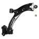 febi bilstein 42136 Control Arm met bushing en joint, verpakking van een | Compatibel met: HONDA CR-V III