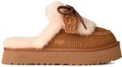 Ugg Disquette Heritage Pantoffels Brun EU 37 Femme