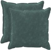 vidaXL - Kussensloop - 2 pcs - HOUTEN - Zee - blauw - 70 x 70 cm - Microfiber Fleece