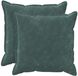 vidaXL - Kussensloop - 2 pcs - HOUTEN - Zee - blauw - 70 x 70 cm - Microfiber Fleece