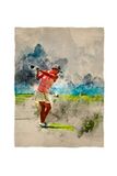 fotobar!style Kleine fleecedeken voor foto, afmetingen: ca. 100 x 135 cm, motief: golf