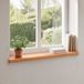 vidaXL - Raamprofielen - 2 stuks - Lak - 70 x 25 x 2 cm - Massief beukenhout