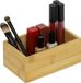 Merkloos Relaxdays Bureau Organizer - Bamboe - 6,5 x 16,5 x 10 cm