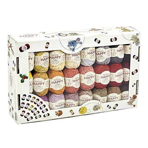 DMC Happy Chenille Velvet Yarn - 15g - Assorted Colors - 25 Pieces