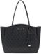 GUESS Lindsey Travel Tote Coal Logo Schoudertas