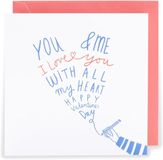 Kindred - Love You With All My Heart Note - Valentines Card