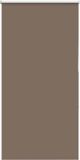 vidaXL Rolgordijn verduisterend koffie 80x150 cm stofbreedte 75,7 cm