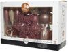 Decoris Kerstballen Kunststof 60 Stuks Roze Kerstdecoratie Set
