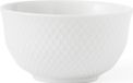 Lyngby Porcelaen Lyngby Porcelain Rhombe bowl D11cm wit
