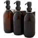 Chrome Triple Distributeur de savon mural